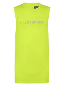 Plein Sport Футболка в неоново-желтом цвете
