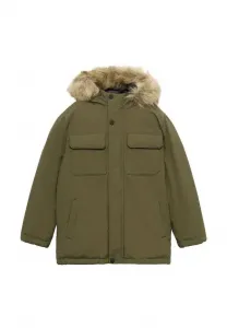 Детская зимняя куртка Mango Kids, Kaki
