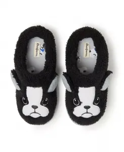 Тапочки-слипоны Peyton Animal для мальчиков Dearfoams, фиолетовый