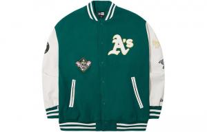 New Era Куртка бейсбольная MLB Oakland Athletics, Green