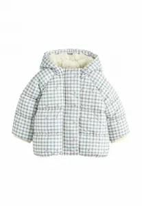 Зимняя куртка стандартного кроя Next, Grey Gingham