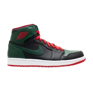 Кроссовки Air Jordan 1 Retro High Og GS 'Gorge Green', черный