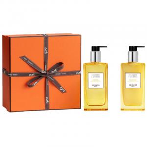 Увлажняющий гель для душа лосьоны наборы комбинированного ухода очищающие ароматические 200мл+200мл HERMES