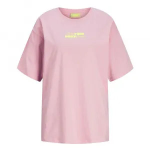 Футболка Jack & Jones Peyton Loose JJXX, розовый