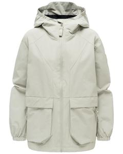 NAVAHOO Куртка межсезонная 'Donnerwetter 14' в светло-сером цвете