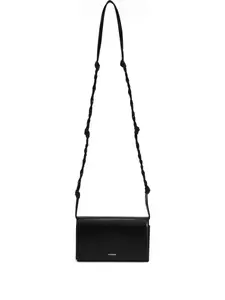 Сумка на плечо с логотипом JIL SANDER, черный