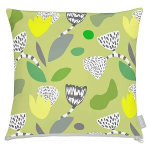 Декоративная наволочка Apelt 3807, смешанная ткань - зеленый - 40 х 40 см