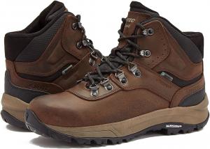 Мужские водонепроницаемые кожаные походные ботинки HI-TEC Altitude VI I - черные или коричневые, средние или очень широкие