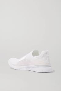 APL ATHLETIC PROPULSION LABS Кроссовки-слипоны TechLoom Bliss из сетки и эластичной ткани, белый