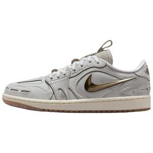 Кроссовки Air 1 Low top Vintage баскетбольные женские light gray Jordan, светло-серый
