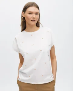 Женская футболка 100% хлопок с коротким рукавом Lola Casademunt, белый