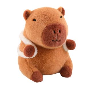 Милые мультяшные плюшевые капибары Плюшевая игрушка 25см/35см/45см высота MLING