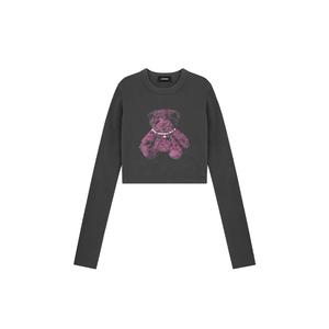 Футболка с длинными рукавами WE11DONE, серый