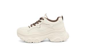 HLA Женские низкие массивные кроссовки Beige Brown, цвет Beige Brown