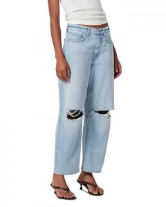 Джинсы Miro с высокой посадкой и свободным кроем Citizens of Humanity, синий