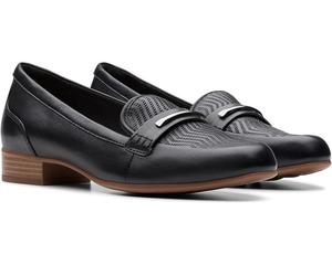 Лоферы Clarks Juliet Aster, цвет Black Leather