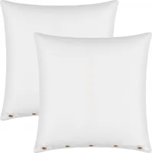 Наволочка Deggendorf, 2 шт., белая, 80x80 см Erwin Müller