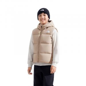 Детский жилет-пуховик THE NORTH FACE, коричневый