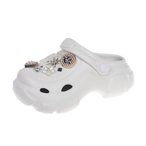 Легкие, амортизирующие, нескользящие, износостойкие, дышащие, низкие детские сандалии для детей SHIBU, белый