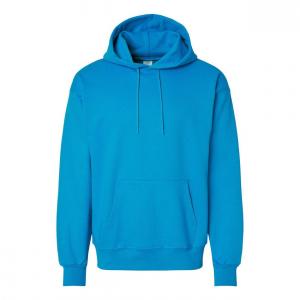 Свитшот Hanes Ultimate Cotton с капюшоном, цвет teal