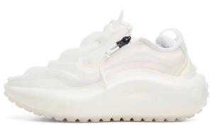 Pangu Flow 24SS Модная Одежда Чжоу Сю Стиль Противоскользящие Износостойкие Низкие Повседневные Кроссовки Унисекс Лазерный Белый LiNing