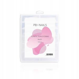 Верхние формы Салон миндаль, 120 шт. PB Nails