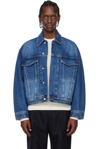 Studio Nicholson Джинсовая куртка Blue Stein