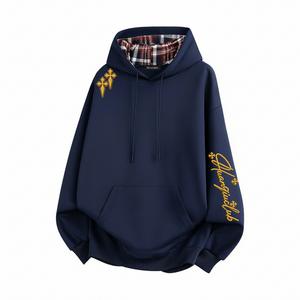 Толстовка Unisex Hooded Thickened Heavyweight HUANQIU, темно-синий