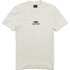 Футболка Regular SS26 для женщин Balenciaga, chalk белый
