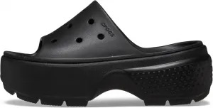 Женские шлепанцы Crocs Stomp, черный