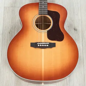 Акустическая гитара Guild USA F-40 Standard Jumbo, палисандр, винтажный распыленный закат Тихого океана с глянцевым покрытием