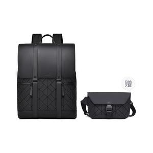 FAIRWHALE Рюкзак для ноутбука, Black+Checkerboard Shoulder Bag