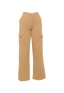 Брюки-Карго lil с характерными карманами на ногах Freshlions, бежевый