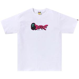 Футболка BAPE 3D Art Bape Logo Tee, White