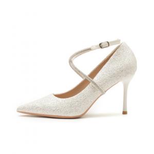 Туфли на тонком каблуке высотой 8 см для женщин RoseDoris, White
