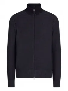 Кардиган на молнии Zegna, синий