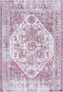 Ковер SAFAVIEH, 201 x 201 см, Serapi Collection, Ivory & Rust, не линяет, можно стирать в машине, устойчив к скольжению, идеален для помещений с высокой проходимостью в гостиной, спальне (SEP553A)