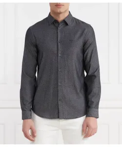 Рубашка Regular fit Armani Exchange, серый
