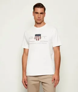 Футболка regular fit Gant, белый