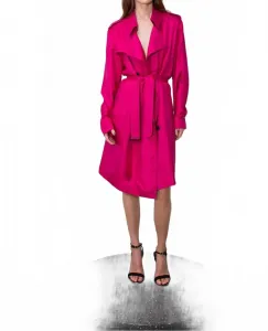 Тренч Mako цвета фуксии Finney