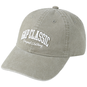 Хлопковая и полиэстеровая бейсболка унисекс GAP, светло-зеленый