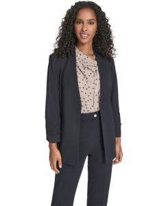 Укороченная куртка без воротника (миниатюрная) Calvin Klein, Navy