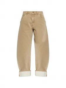 Джинсы Khris с манжетами Darkpark, бежевый