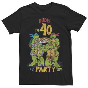 Мужская футболка Teenage Mutant Ninja Turtles Dude I'm 40 Licensed Character