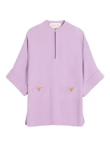 Платье мини с V-образным вырезом Valentino Garavani