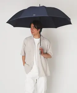 MIZUNO/(M) Мужской длинный зонт Mizuno, ветрозащитный, с окантовкой