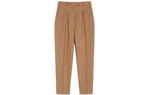 Вязаные спортивные брюки женские MaxMara Studio, верблюжий