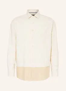 Рубашка свободного кроя Olymp, бежевый