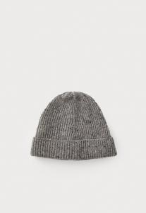 Шапка Samsøe Samsøe SANATANIEL BEANIE, Grey Meliert/Grey