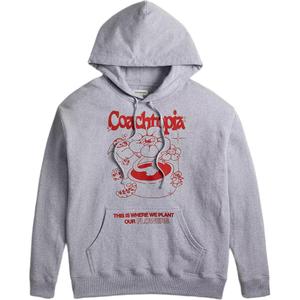 Свитшот унисекс COACH, серый